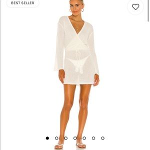 L*Space cream dress /cover up. Topanga dress